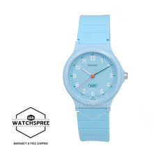 Load image into Gallery viewer, Casio Pop Series Classic Analog Bio-based Blue Resin Band Watch LQ24B-2B LQ-24B-2B
