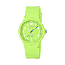 Load image into Gallery viewer, Casio Pop Series Classic Analog Bio-Based Lime Green Resin Band Watch LQ24B-3B LQ-24B-3B
