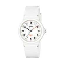 Load image into Gallery viewer, Casio Pop Series Classic Analog Bio-Based White Resin Band Watch LQ24B-7B LQ-24B-7B
