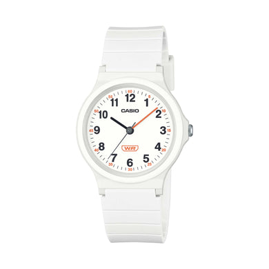 Casio Pop Series Classic Analog Bio-Based White Resin Band Watch LQ24B-7B LQ-24B-7B