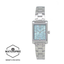 Load image into Gallery viewer, Casio Ladies&#39; Analog Rectangular Dial Stainless Steel Band Watch LTP1234DD-2A LTP-1234DD-2A
