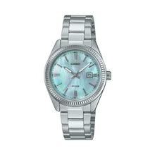 Load image into Gallery viewer, Casio Ladies&#39; Analog Mother of Pearl Dial Stainless Steel Band Watch LTP1302DS-2A LTP-1302DS-2A
