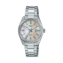 Load image into Gallery viewer, Casio Ladies&#39; Analog Mother of Pearl Dial Stainless Steel Band Watch LTP1302DS-4A LTP-1302DS-4A
