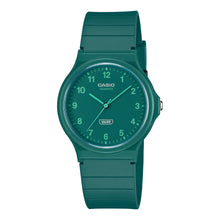 Load image into Gallery viewer, Casio Pop Series Classic Analog Bio-Based Green Resin Band Watch MQ24B-3B MQ-24B-3B
