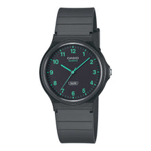 Load image into Gallery viewer, Casio Pop Series Classic Analog Bio-Based Dark Grey Resin Band Watch MQ24B-8B MQ-24B-8B
