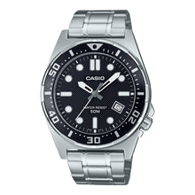 Load image into Gallery viewer, Casio Men&#39;s Analog Sporty Stainless Steel Band Watch MTD135D-1A MTD-135D-1A
