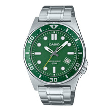 Load image into Gallery viewer, Casio Men&#39;s Analog Sporty Stainless Steel Band Watch MTD135D-3A MTD-135D-3A
