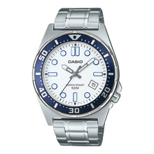 Load image into Gallery viewer, Casio Men&#39;s Analog Sporty Stainless Steel Band Watch MTD135D-7A MTD-135D-7A
