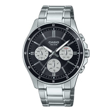 Load image into Gallery viewer, Casio Men&#39;s Analog Multi-Hand Stainless Steel Band Watch MTP1374D-1A3 MTP-1374D-1A3
