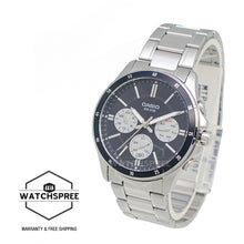 Load image into Gallery viewer, Casio Men&#39;s Analog Multi-Hand Stainless Steel Band Watch MTP1374D-1A3 MTP-1374D-1A3
