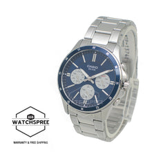 Load image into Gallery viewer, Casio Men&#39;s Analog Multi-Hand Stainless Steel Band Watch MTP1374D-2A3 MTP-1374D-2A3
