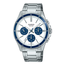 Load image into Gallery viewer, Casio Men&#39;s Analog Multi-Hand Stainless Steel Band Watch MTP1374D-7A2 MTP-1374D-7A2
