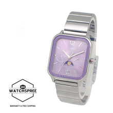 Load image into Gallery viewer, Casio Men&#39;s Analog Square Dial Stainless Steel Band Watch MTPM305D-6A MTP-M305D-6A
