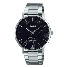 Load image into Gallery viewer, Casio Men&#39;s Analog Stainless Steel Band Watch MTPVT01DM-1A MTP-VT01DM-1A
