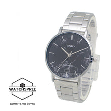 Load image into Gallery viewer, Casio Men&#39;s Analog Stainless Steel Band Watch MTPVT01DM-1A MTP-VT01DM-1A
