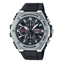 Load image into Gallery viewer, Casio Sporty Chronograph Black Resin Band Watch MWA300H-1A MWA-300H-1A
