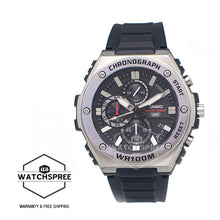 Load image into Gallery viewer, Casio Sporty Chronograph Black Resin Band Watch MWA300H-1A MWA-300H-1A
