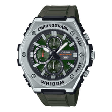 Load image into Gallery viewer, Casio Sporty Chronograph Olive Green Resin Band Watch MWA300H-3A MWA-300H-3A
