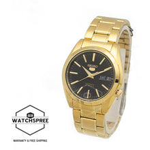 Load image into Gallery viewer, Seiko 5 Automatic Gold-Tone Stainless Steel Band Watch SNKL50K1
