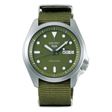 Load image into Gallery viewer, Seiko 5 Sports Automatic Olive Green Nylon Strap Watch SRPE65K1 (LOCAL BUYERS ONLY)
