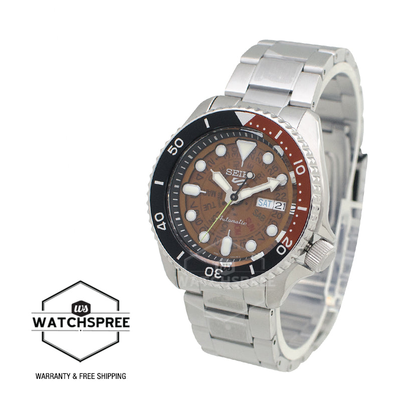 Seiko 5 Sports Automatic SKX Sports Style Stainless Steel Band Watch SRPJ47K1