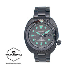 Load image into Gallery viewer, Seiko Prospex Automatic Diver&#39;s The Black Series Black Stainless Steel Band Watch SRPK43K1 (LOCAL BUYERS ONLY)
