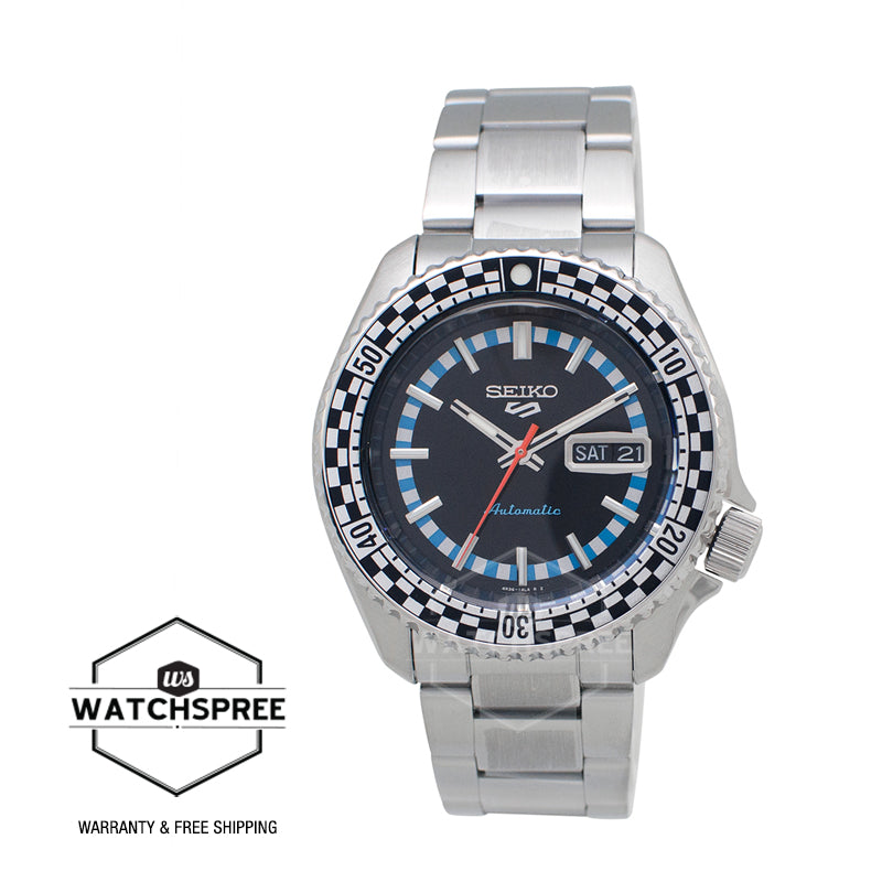 Seiko 5 Sports Automatic SKX Series 'Checker Flag' 2024 Special Edition Watch SRPK67K1