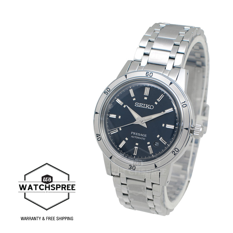 Seiko Presage (Japan Made) Automatic Style60?s Stainless Steel Band Watch SRPL07J1 (LOCAL BUYERS ONLY)