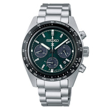 Load image into Gallery viewer, Seiko Prospex Solar Chronograph Speedtimer Stainless Steel Band Watch SSC933P1 
