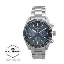 Load image into Gallery viewer, Seiko Prospex Solar Chronograph Speedtimer Stainless Steel Band Watch SSC933P1
