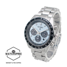 Load image into Gallery viewer, Seiko Prospex Solar Chronograph Speedtimer Stainless Steel Band Watch SSC935P1
