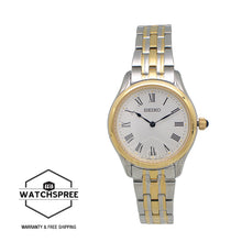 Load image into Gallery viewer, Seiko Women&#39;s Quartz Two-Tone Stainless Steel Band Watch SWR070P1
