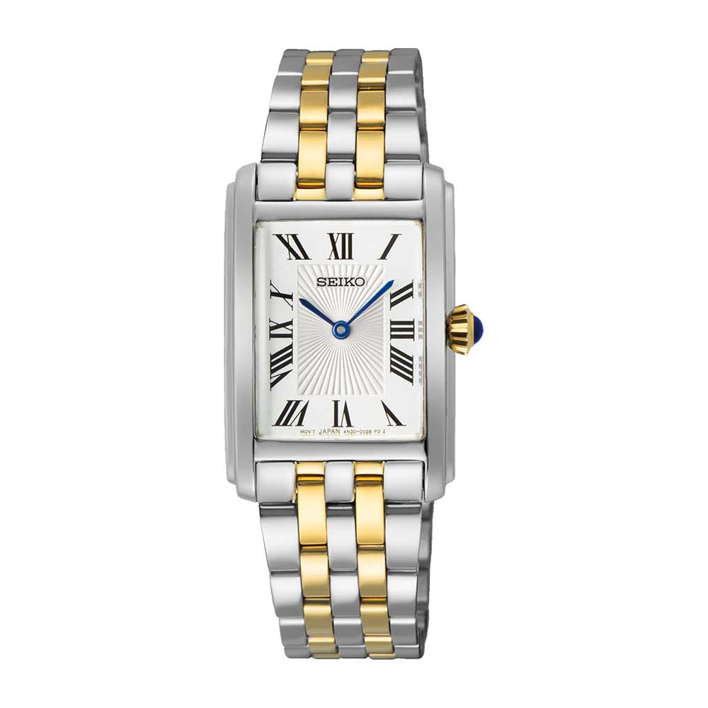 Seiko Women's Quartz Conceptual Regular Two-Tone Stainless Steel Band Watch SWR087P1