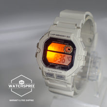 Load image into Gallery viewer, Casio Digital Dual Time Off-White Resin Band Watch WS1400H-8A WS-1400H-8A
