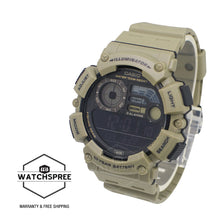 Load image into Gallery viewer, Casio Digital Dual Time Khaki Resin Band Watch WS1500H-5B WS-1500H-5B
