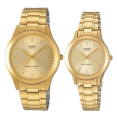 Couple watches casio with on sale price