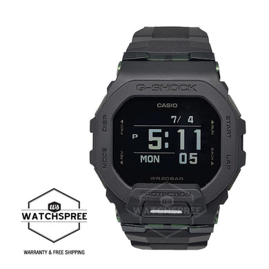 Casio G-Shock G-SQUAD BluetoothÇïƒ?? Black Resin Band Watch GBD200UU-1D GBD-200UU-1D GBD-200UU-1