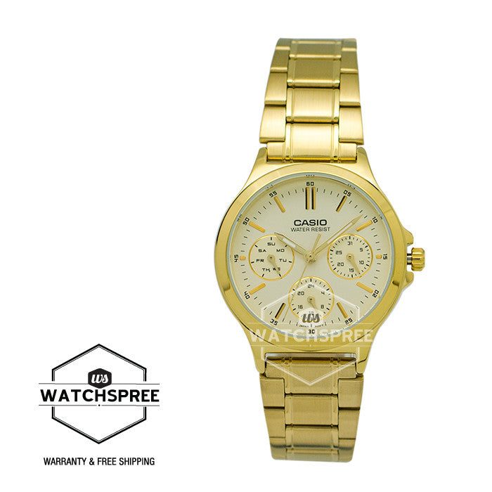 Casio Ladies Watch LTPV300G-9A Watchspree