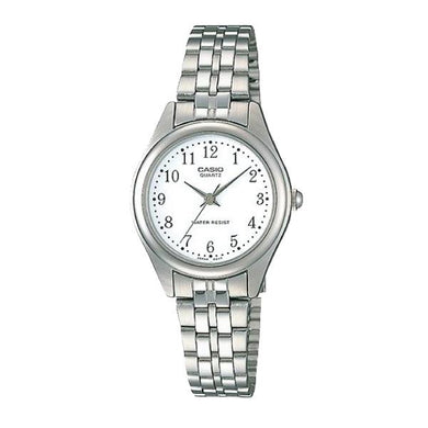 Casio Standard Ladies Silver Stainless Steel Band Watch LTP1129A-7B Watchspree