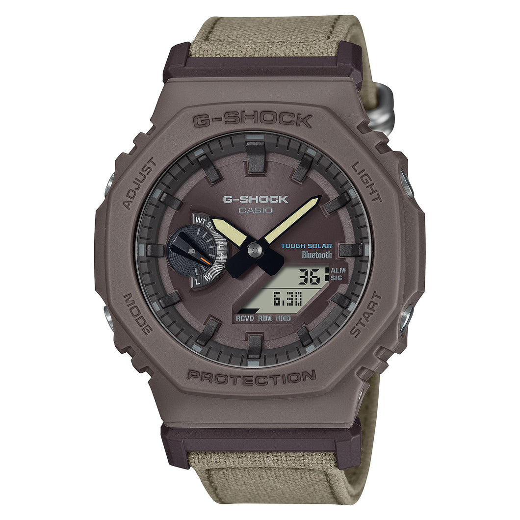 Casio G-Shock GA-2100 Lineup Carbon Core Guard Structure BluetoothÇïƒ?? Solar Powered Watch GAB2100CT-5A GA-B2100CT-5A